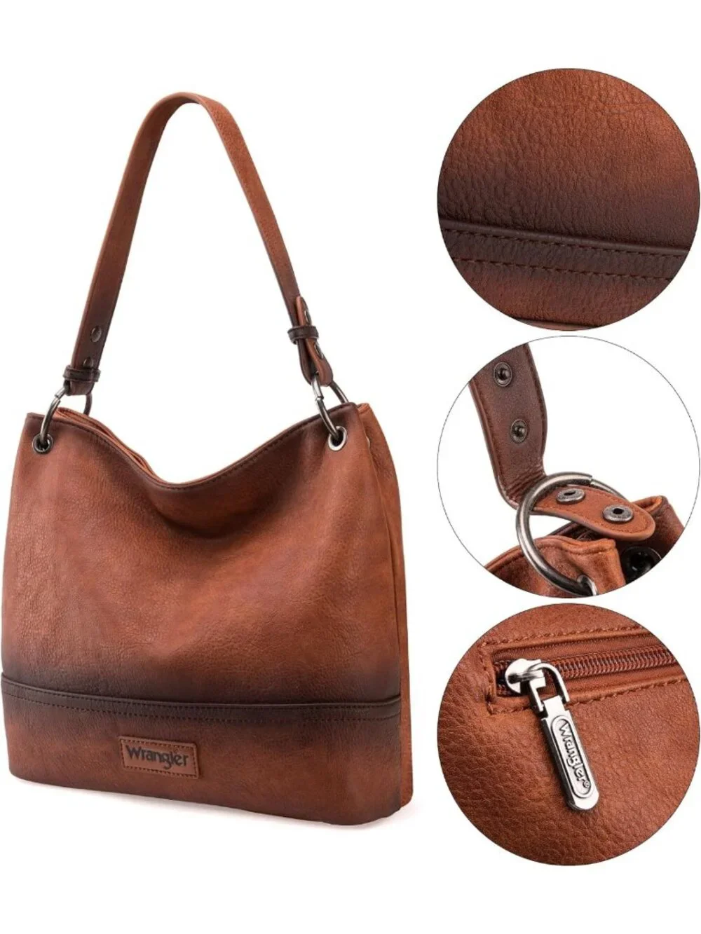 Stylish Vegan Leather Hobo Bag for Women | Chic Top Handle Shoulder Purse